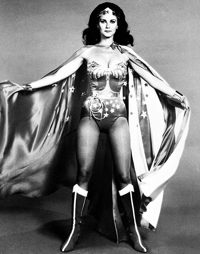 Lynda Carter played the Wonder Woman and her alter ego, Diana Prince, on the TV version that aired from 1975 to 1979. (AP photo)