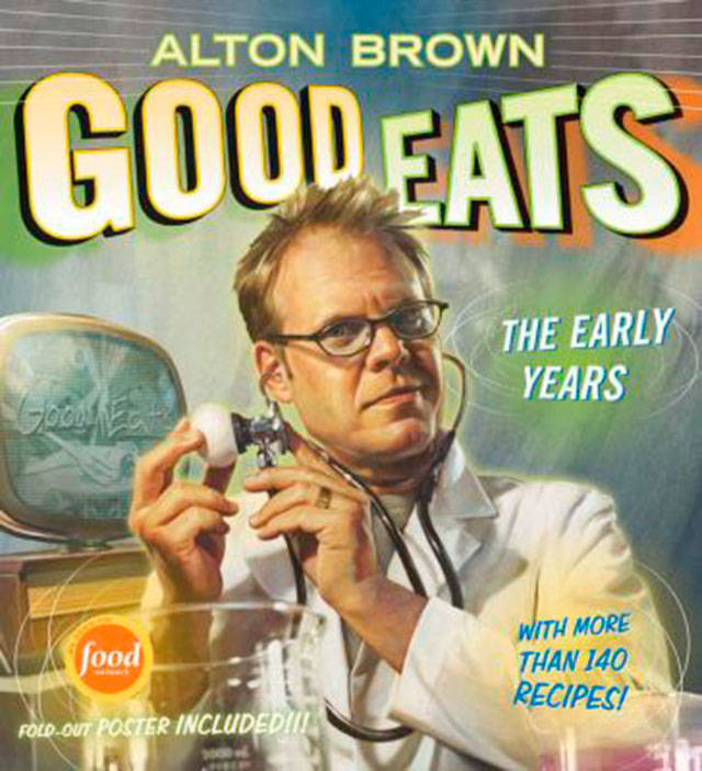 Alton Brown’s “Good Eats, the Early Years” is an extended take on his popular Food Network show digging into the science and trivia of food. (Everett Public Library image)