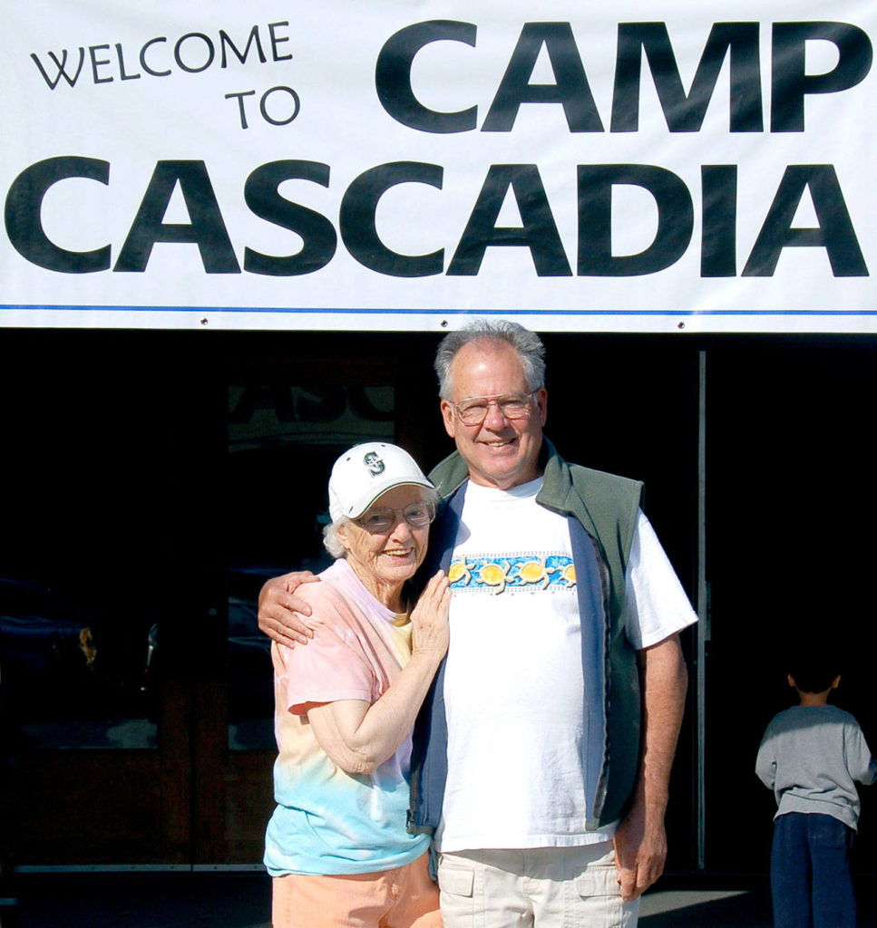 Esther McChesney at Camp Cascadia in 2009. (Contributed photo)
