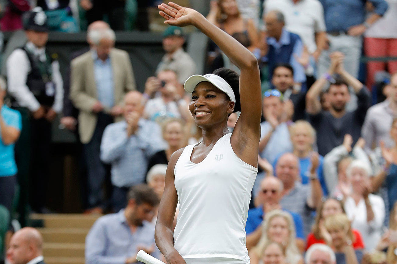 Venus Williams moves on to 10th Wimbledon semifinals