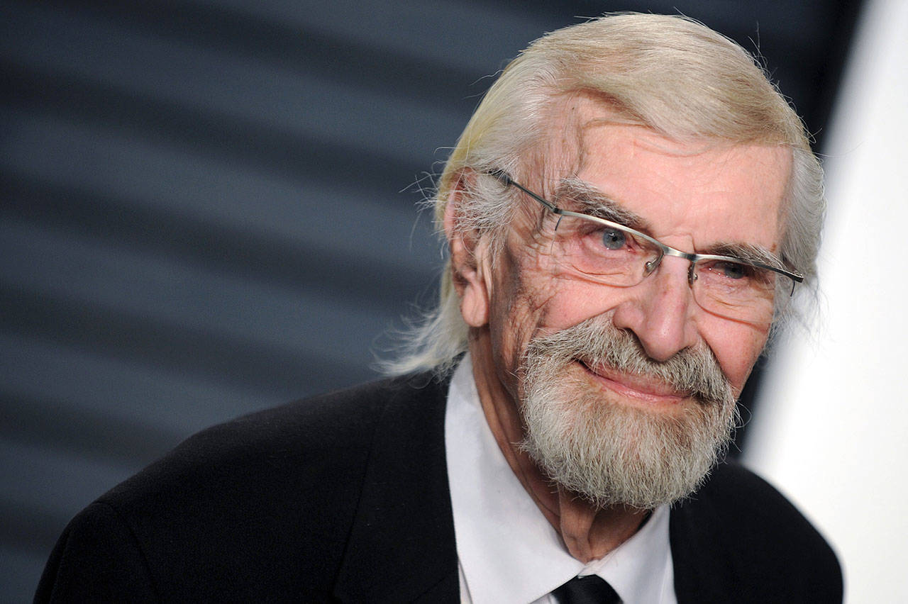 The late Martin Landau, seen here on Feb. 26, was the best thing about “Entourage,” HBO’s otherwise middling sitcom that ran from 2004 to 2011. (Abaca Press via Tribune Media Service)