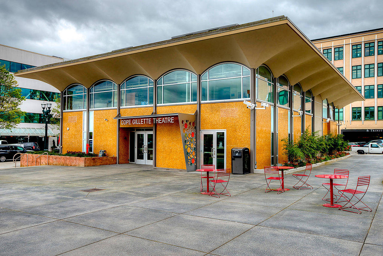 Mid-20th-century Everett architect Harold W. Hall designed the Cope-Gilette theater building. Historic Everett’s Mid-Century Marvels Architecture Tour starts there at 10 a.m. on July 29. (Photo by Lucas Henning)