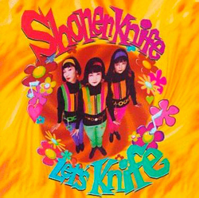 Shonen Knife’s 1992 album “Let’s Knife”. (Everett Public Library image)