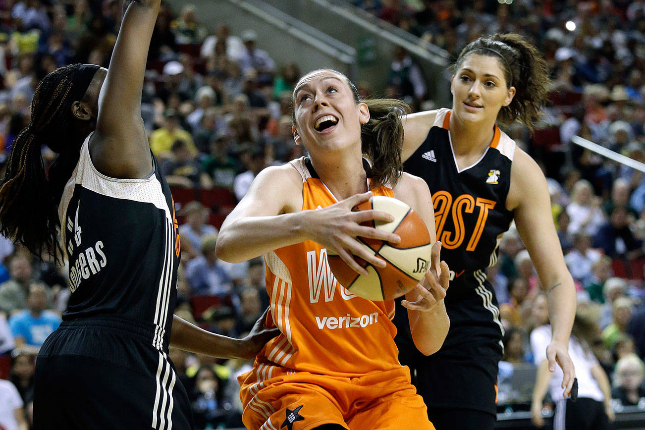 West tops East 130-121 in WNBA All-Star Game in Seattle
