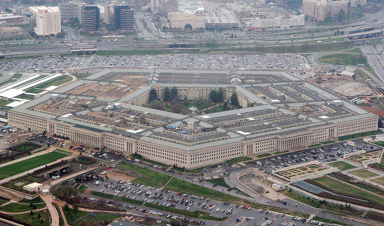 The Pentagon in Washington. President Donald Trump says he will bar transgender individuals from serving “in any capacity” in the armed forces. (AP Photo/Charles Dharapak, File)