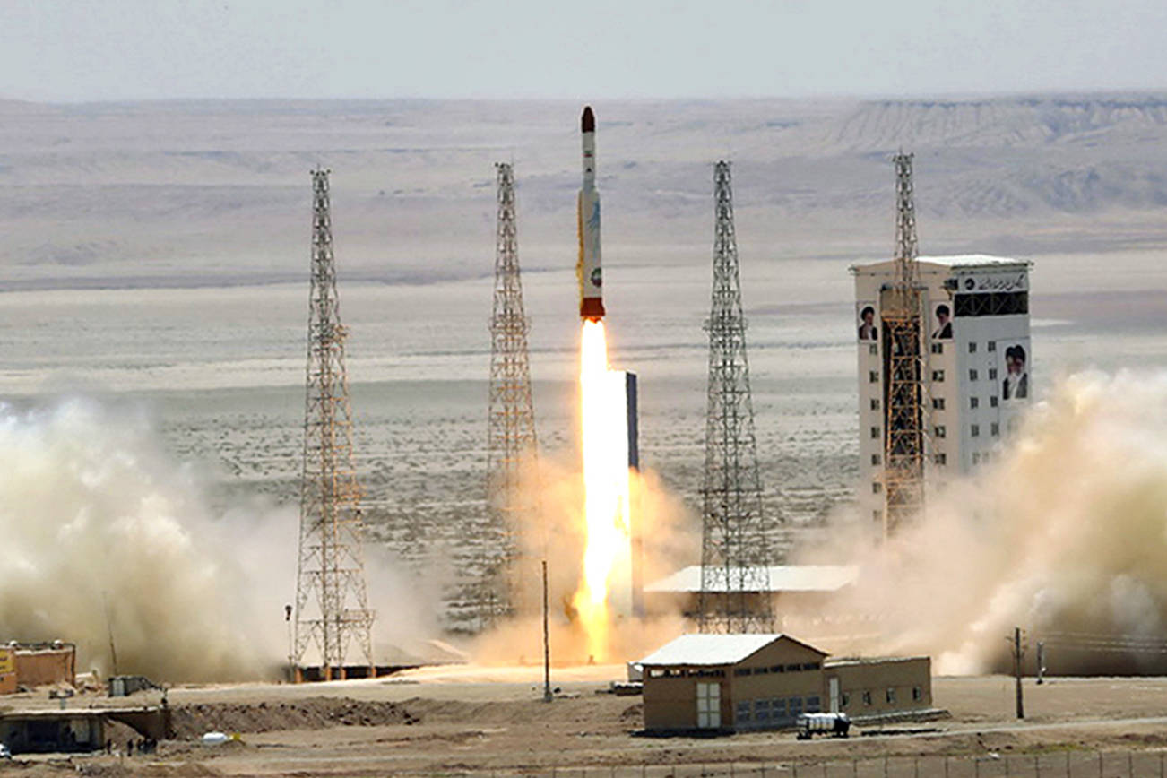 Report: Iran successfully launches satellite-capable rocket | HeraldNet.com