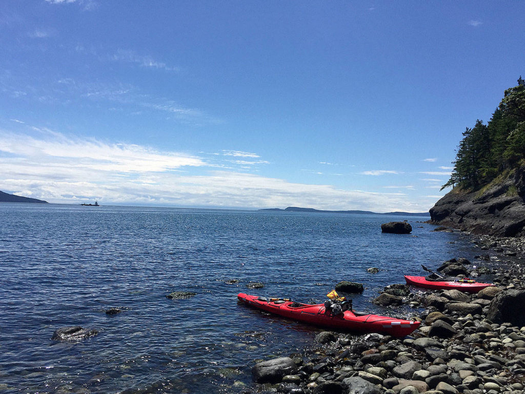 The sites at Cypress Head are perfect for a getaway. Nearly 10 campsites are scattered along the northern portion of the tiny island. (Aaron Swaney / For The Herald)
