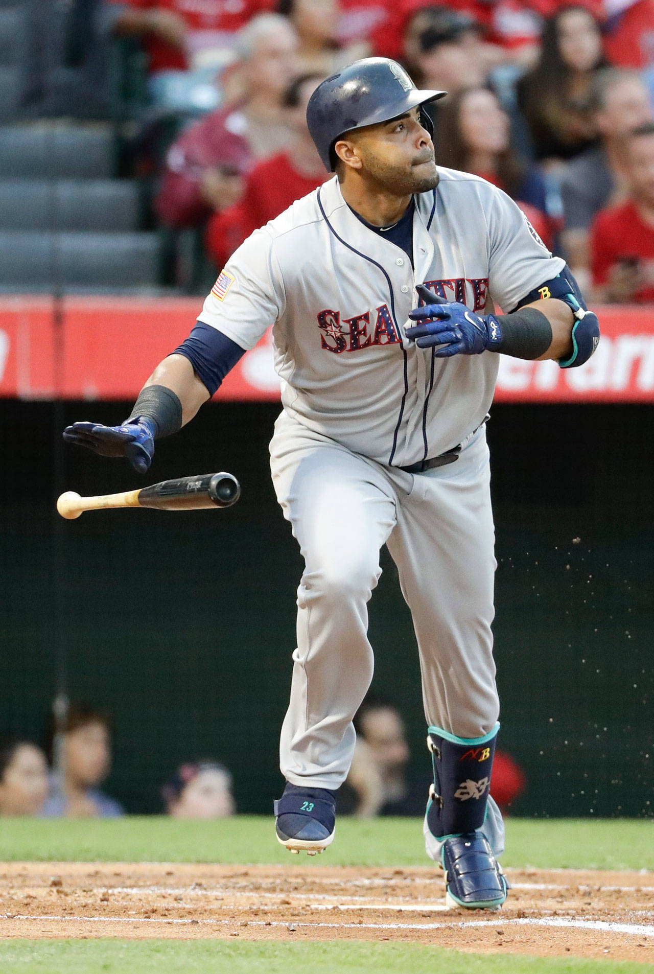 Seattle designated hitter Nelson Cruz was named to the American League All-Star Team on Sunday. (AP Photo/Chris Carlson)