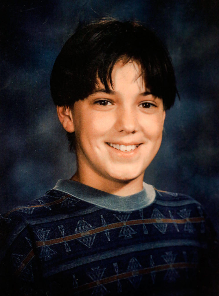 Shane Lynch in his last school picture from Marysville Middle School (Courtesy Glenda Lynch)
