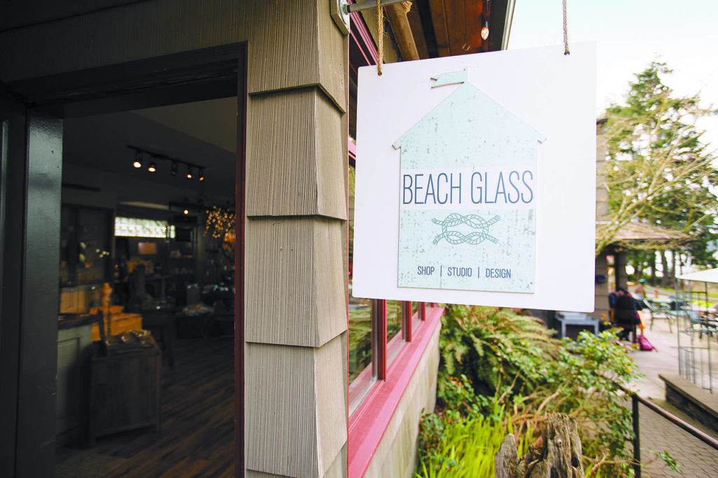 Krista Miller owns Beach Glass, a gift shop in Mukilteo. (Andy Bronson / The Herald)
