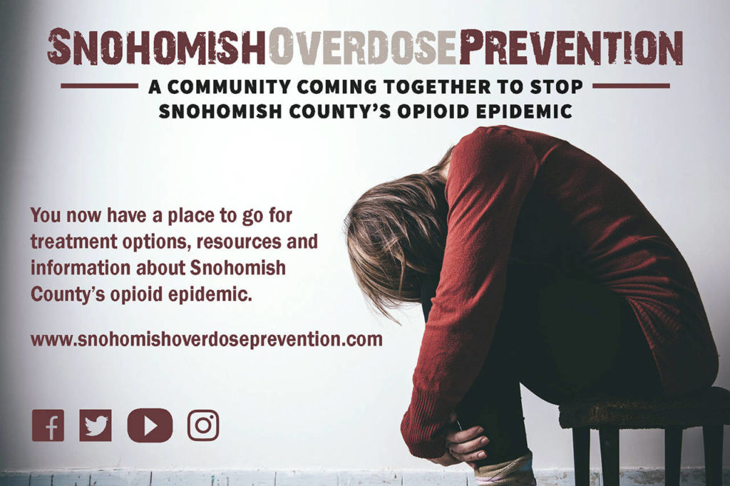 Snohomish overdose prevention poster
