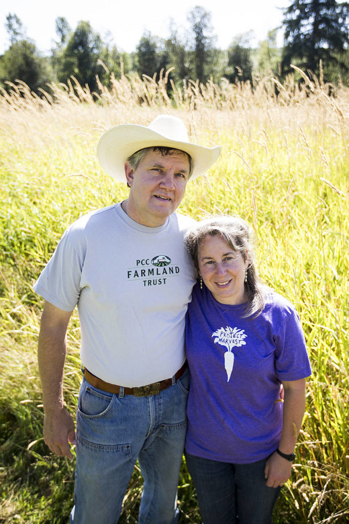 Bill and Lisa Pierce participated in the Photovoice project along with six other photographers. Bill’s photographs were intended to raise awareness about increasing residential development along with climate change issues in Snohomish County. (Ian Terry / The Herald)
