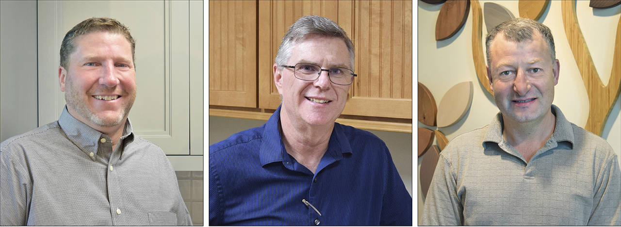 L-R: Jeff Norman, Scott Nordby and Rhidian Grant.