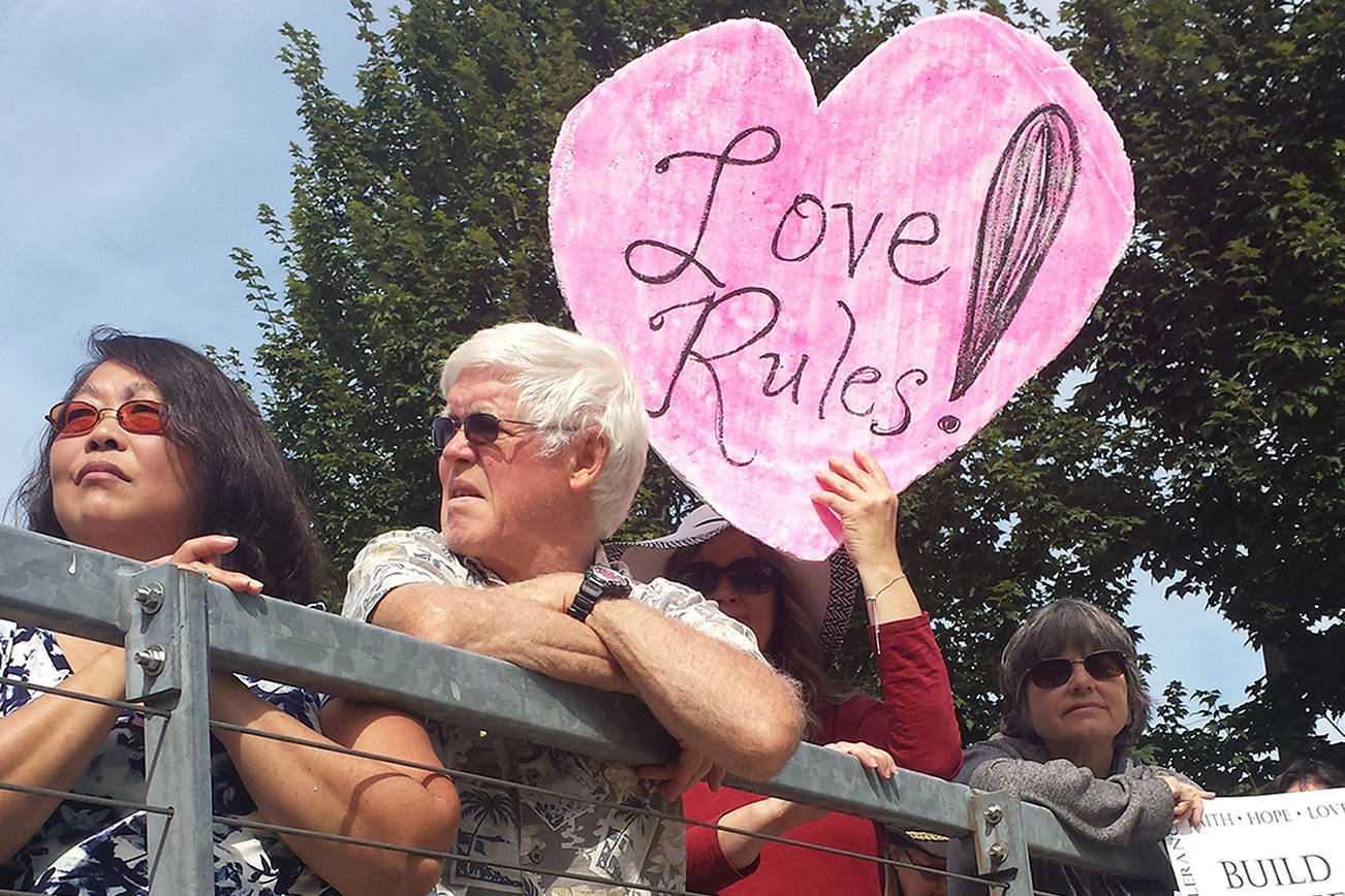 ‘Rally Against Hate’ speakers tout tolerance, peace in Everett