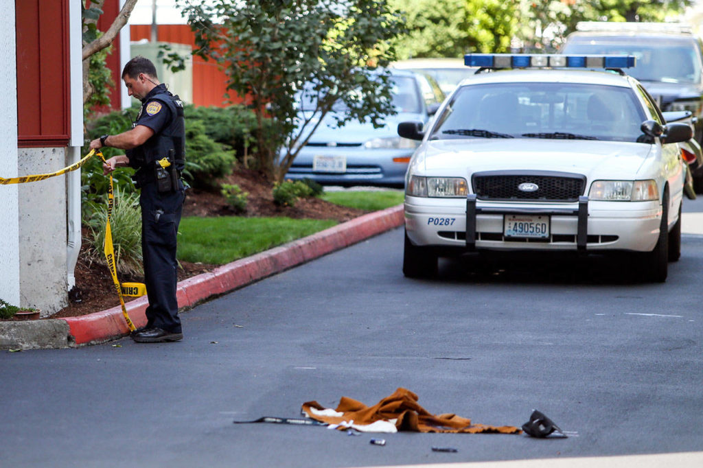 2 shootings in south Everett appear unrelated