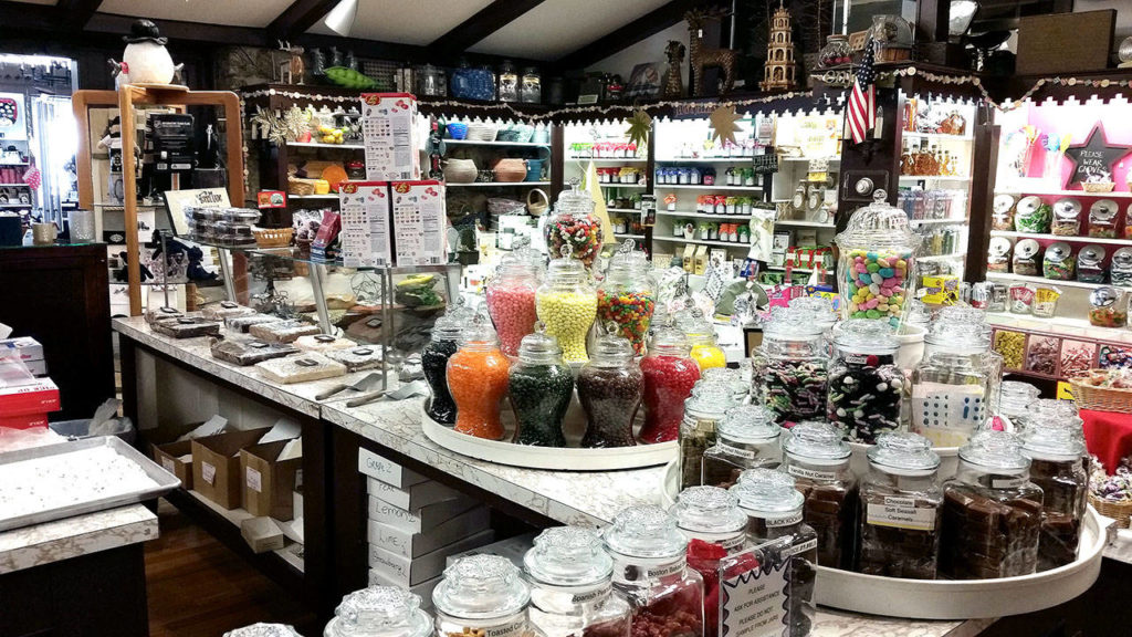 Find a dizzying array of gifts and goodies at Kellerhaus Chocolates, New Hampshireís oldest candy and ice cream makers. (Kathy Witt / TNS)
