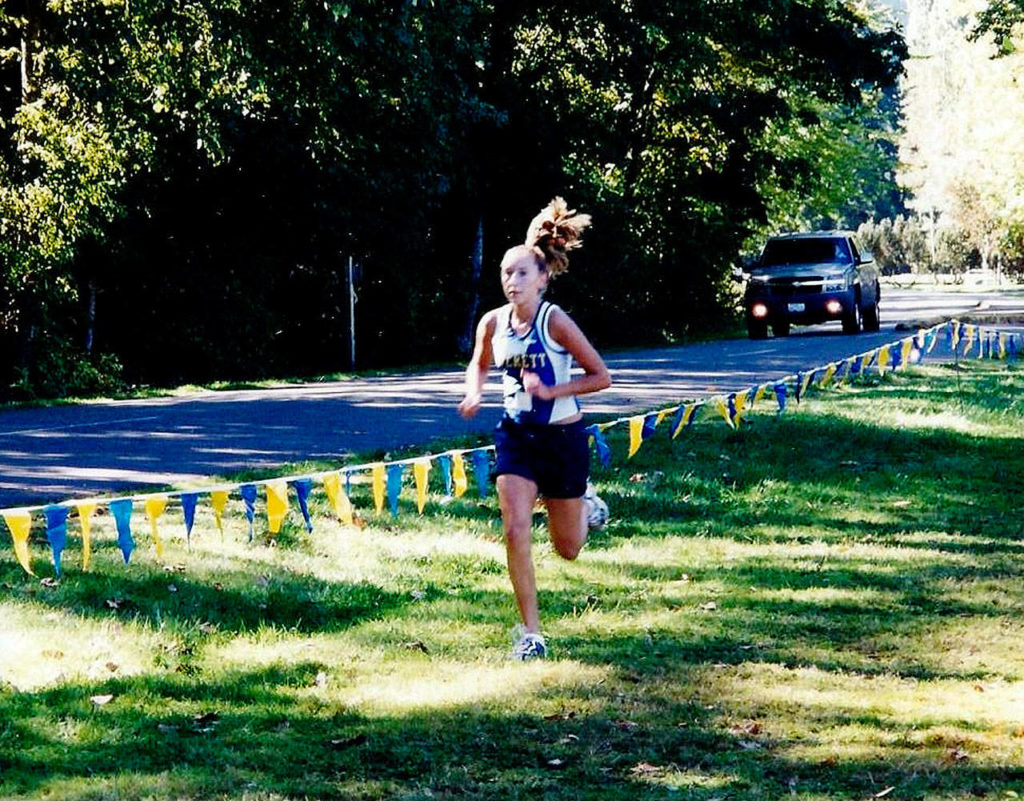 Keely Coxon was a member of Everett High School’s cross country team. (Photo courtesy Keely Coxon)

