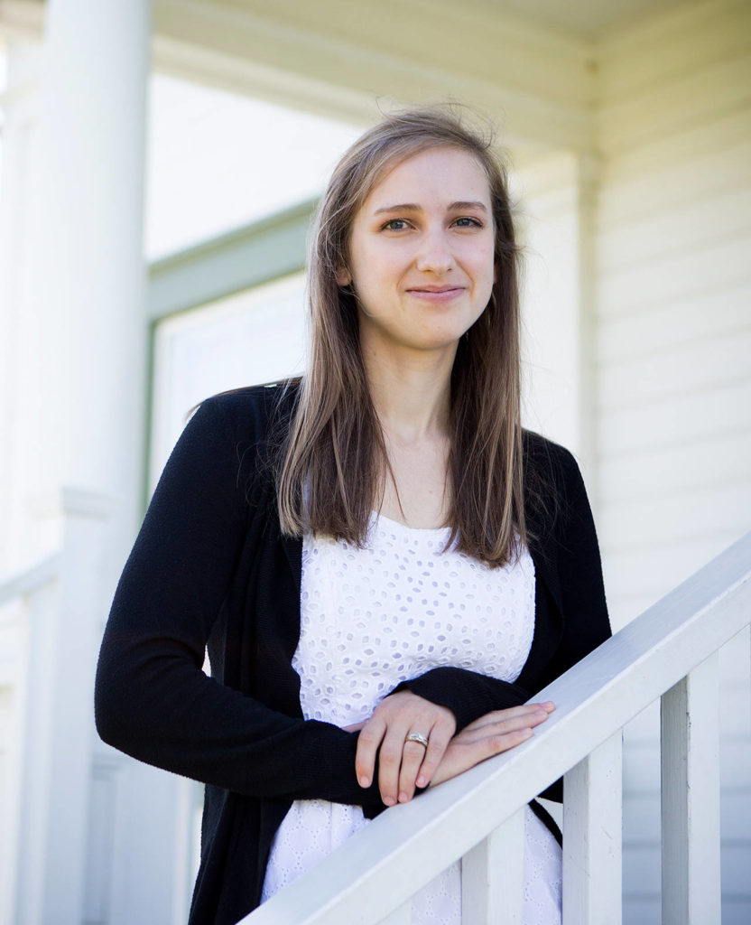 Martha Dickinson Matson, a 2011 Kamiak High School graduate, is one of 60 students selected for Washington State University’s Elson S. Floyd College of Medicine’s inaugural class in Spokane. (Ian Terry / The Herald)
