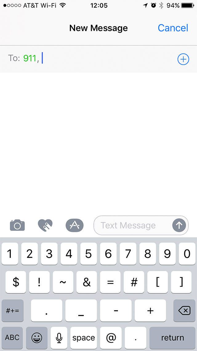“Call if you can; text if you can’t,” says SNOPAC.