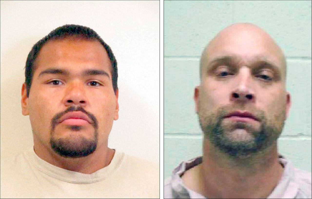 Jordan Wilson (left) and Shawn Godwin (Washington State Department of Corrections)
