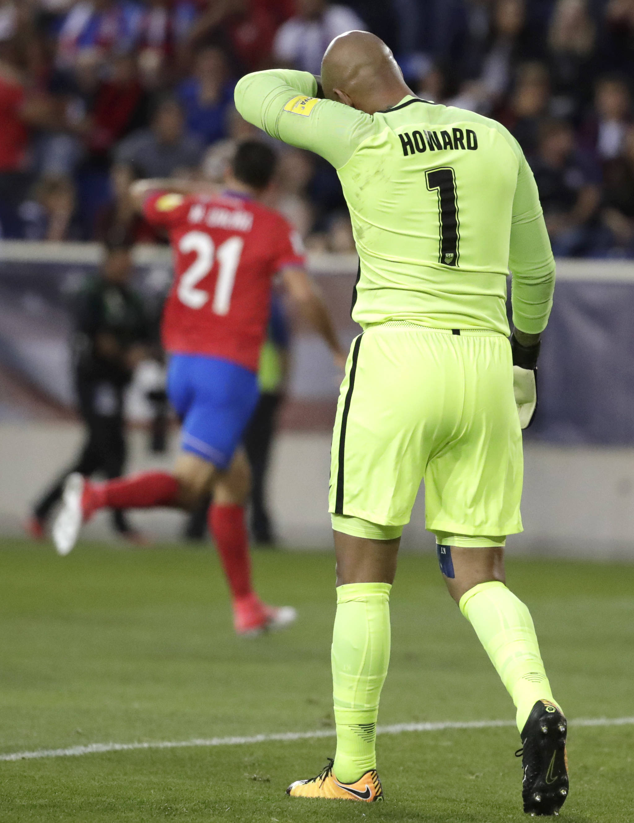 U.S. World Cup hopes in jeopardy after 2-0 loss to Costa Rica
