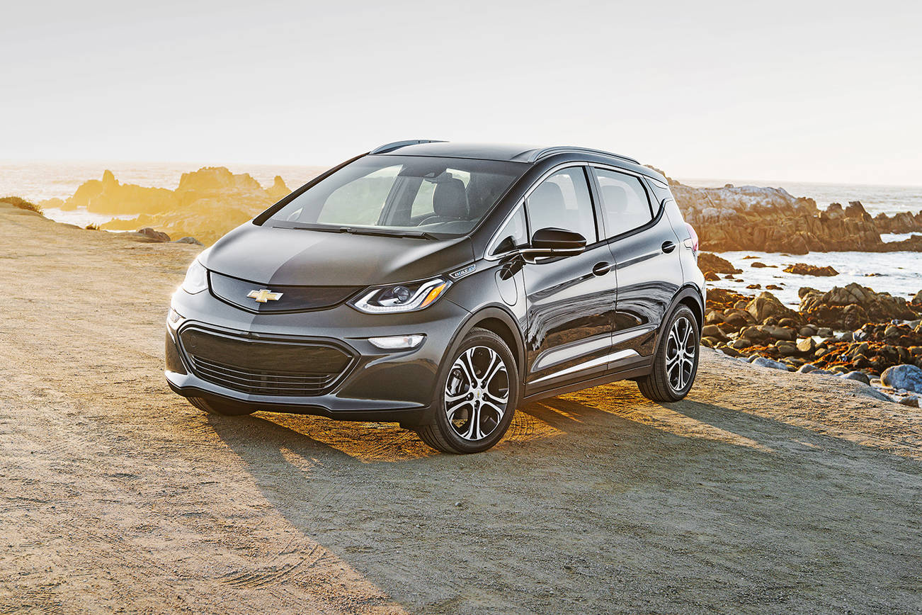2017 Chevy Bolt EV Premier: all-electric with 200-mile range