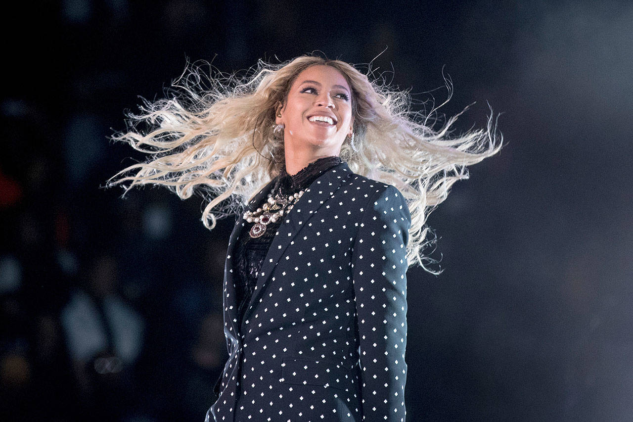 Beyonce (above), Blake Shelton, Barbra Streisand and Oprah Winfrey will headline a one-hour benefit telethon Sept. 12 to benefit Hurricane Harvey victims. (Associated Press)