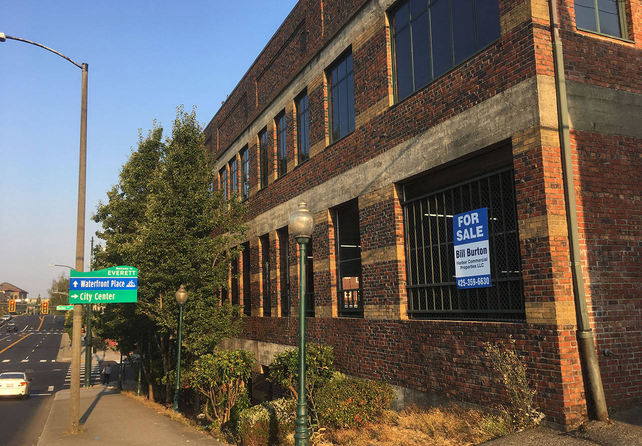 The building at 3025 Rucker Ave. in Everett, seen here Aug. 29, has been sold. (Sue Misao / The Herald)