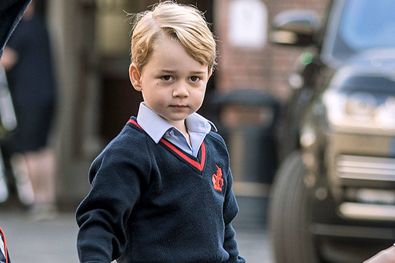 Royal school run: Prince George's first day 'a success ...