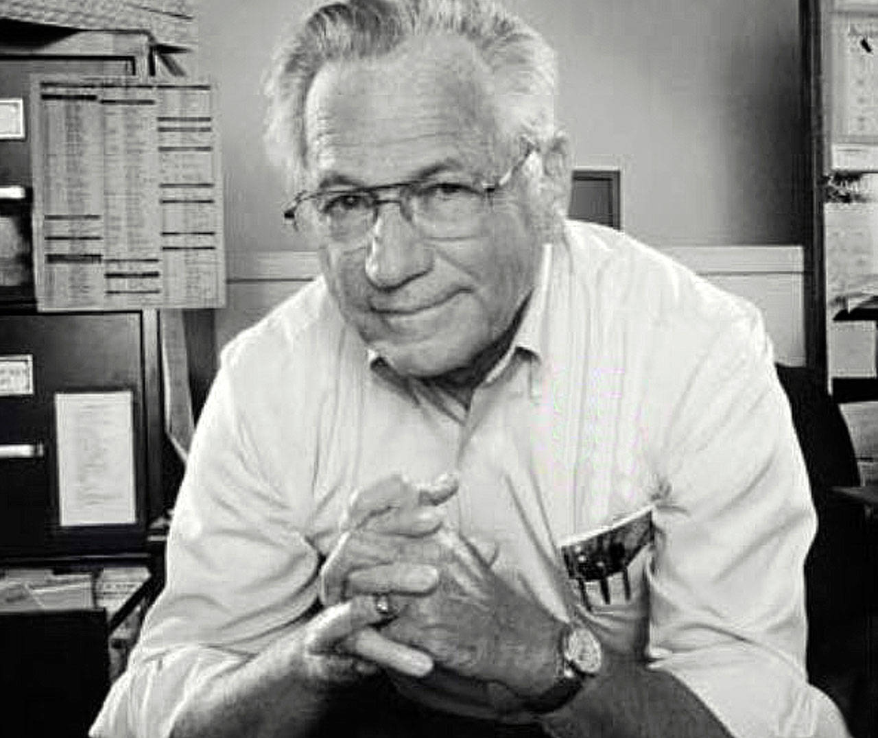 John Wolcott, a longtime Herald business editor and writer, died Aug. 31 at age 77. Wolcott was also the founding editor of The Herald Business Journal. (Herald File)