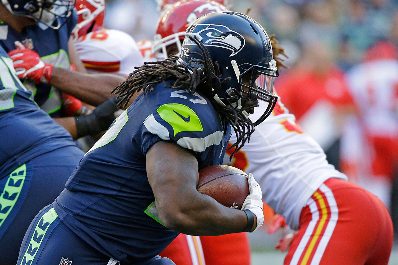 Seahawks RB Lacy hoping for memorable return to Green Bay