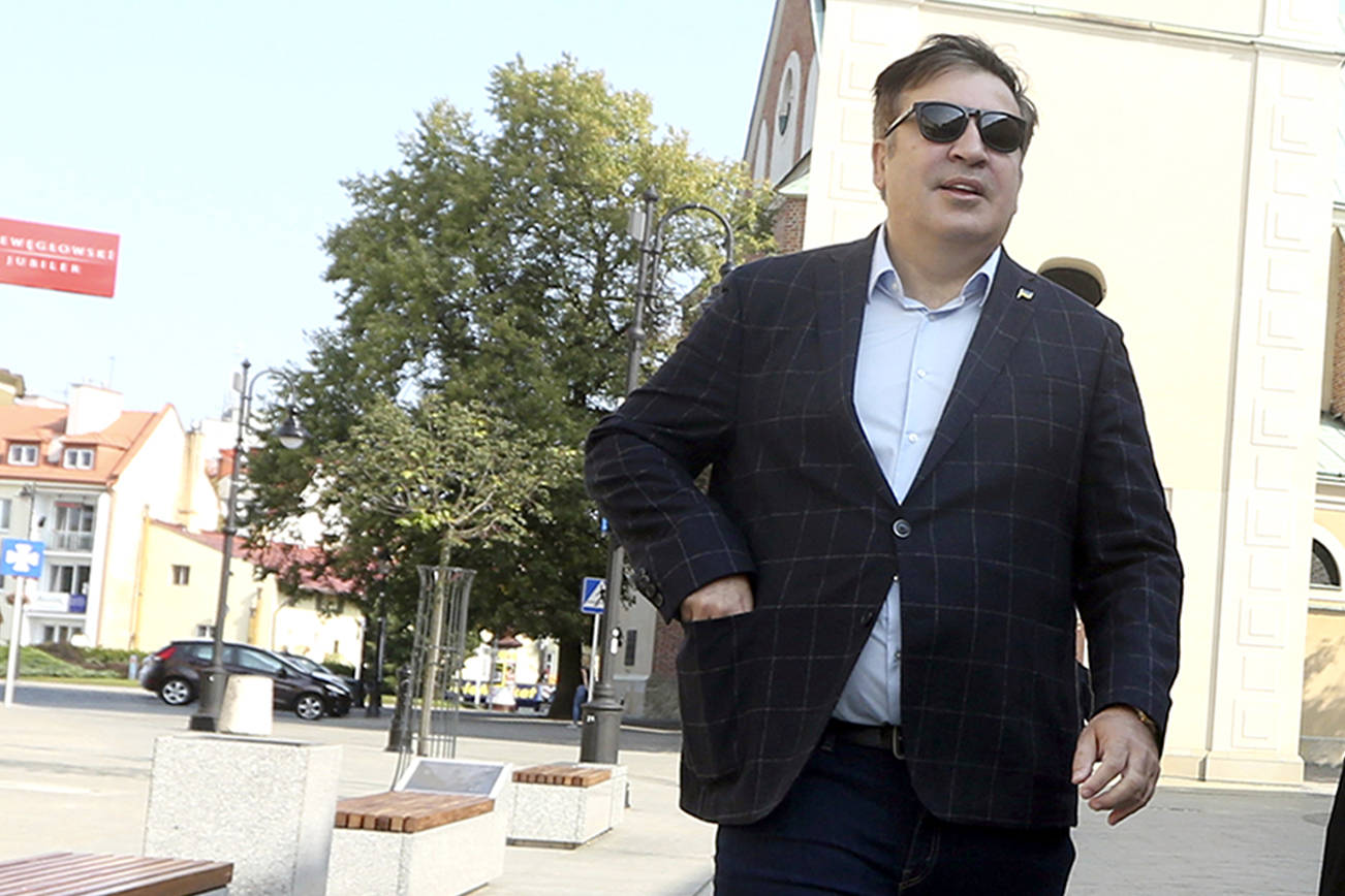 Stateless Mikheil Saakashvili breaks through into Ukraine
