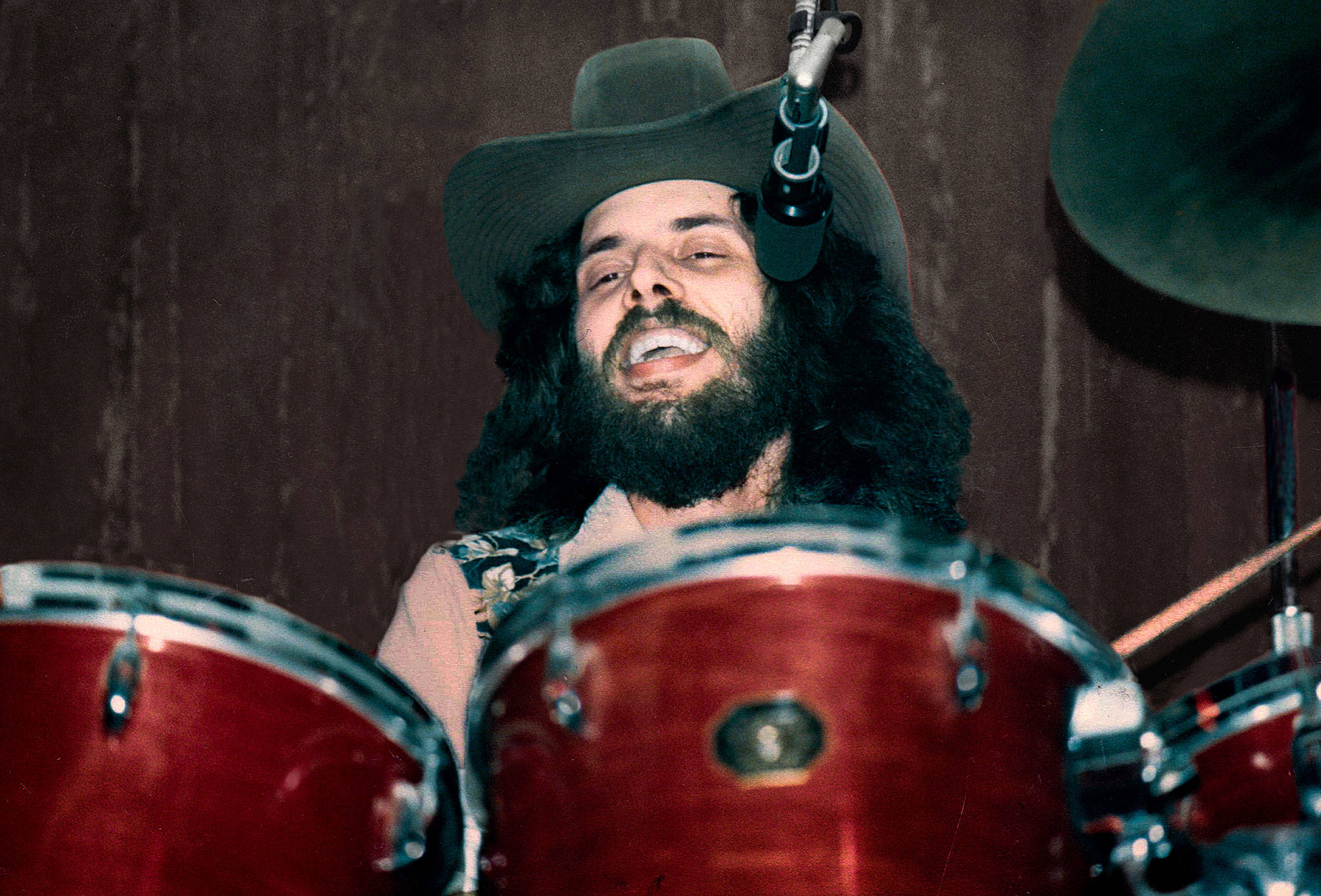 Arlington’s Dave Allbee, a longtime drummer with the band Love Handles, died in May at 63. (Courtesy of Phil Mitchell)