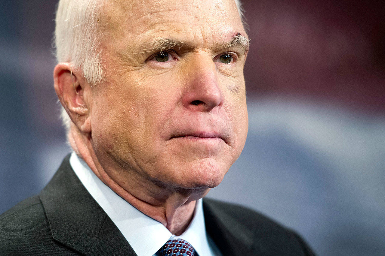 Sen. John McCain, R-Arizona. (AP Photo/Cliff Owen, file)