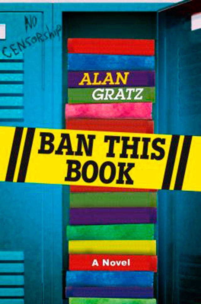 Alan Gratz’s “Ban This Book” tells the story of Amy Anne accidentally starting the Banned Books Lending Library from her locker. (Everett Public Library image)