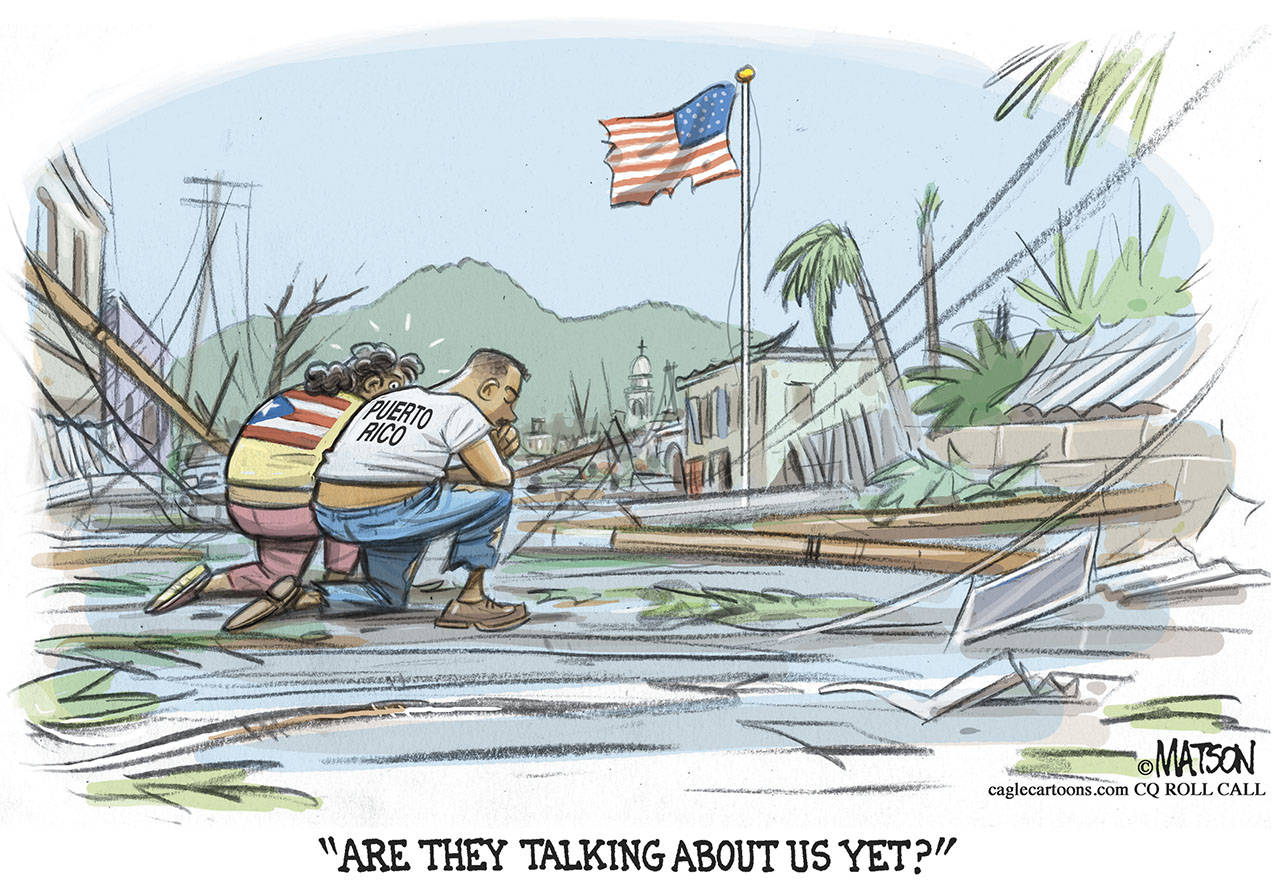 Editorial cartoons for Wednesday, Sept. 27