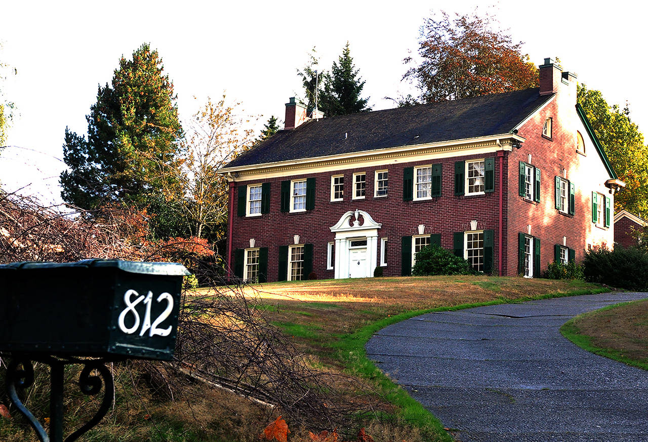 Eight new homes are planned for the open space around this Rucker Hill mansion. (Sue Misao / The Herald)