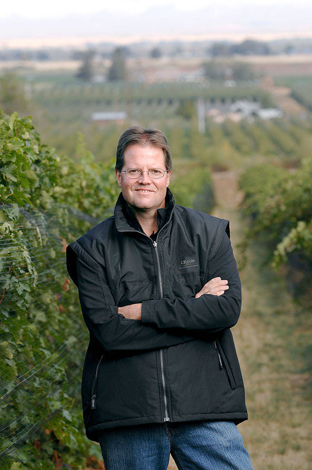 Marty Clubb is the owner and director of winemaking at L’Ecole No. 41, a winery long dedicated to white wine production. (Photo courtesy of L’Ecole)