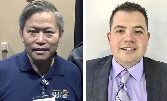 David Chan (left) and Michael Ellis