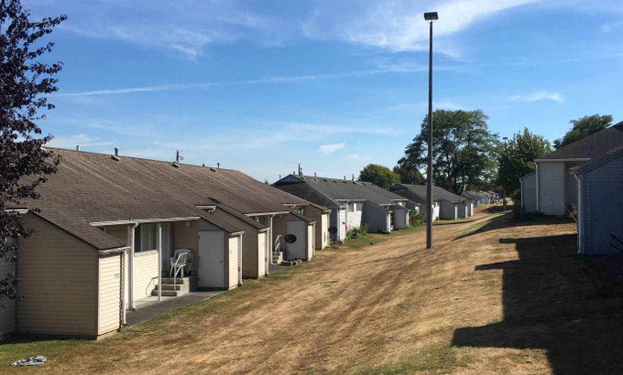 Baker Heights public housing complex is in north Everett. (Everett Housing Authority)