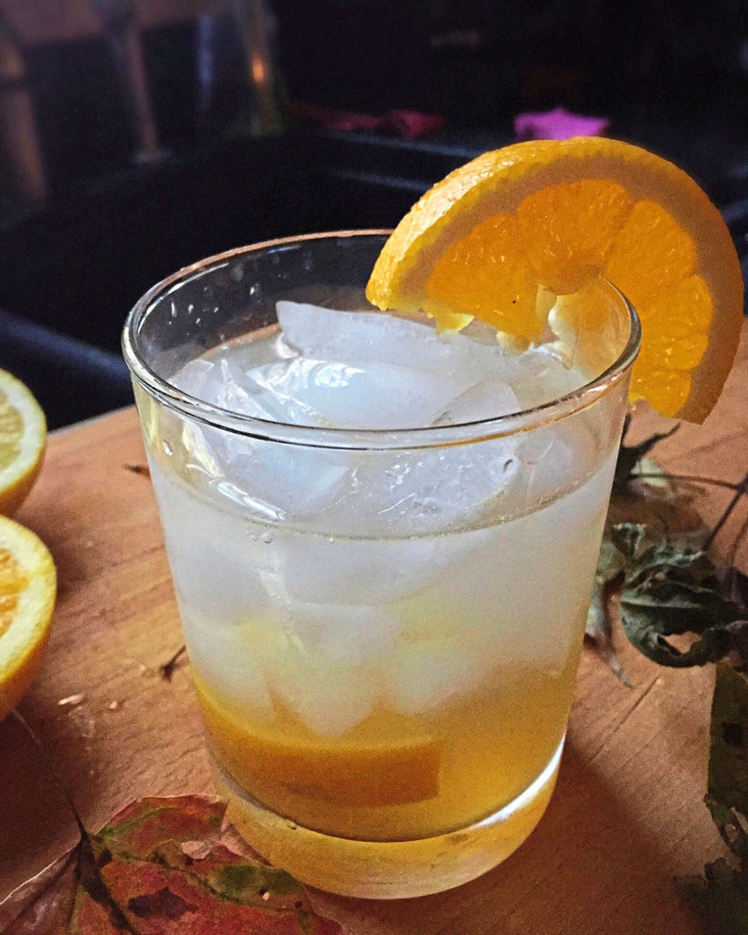 This maple cocktail is full of fall flavors, and so easy to make. (Gretchen Mckay/Post-Gazette)
