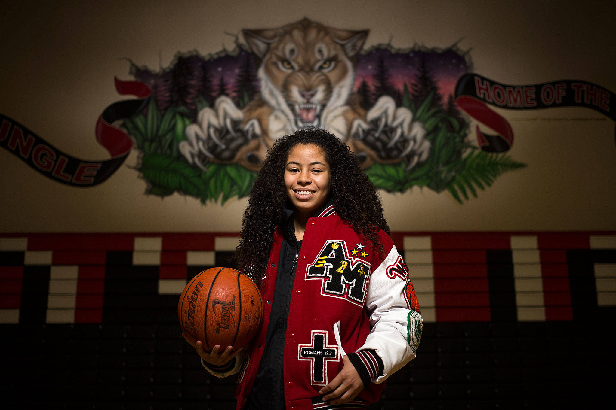 Archbishop Murphy High School senior Maddie Hill is involved in the Kairos retreat program and the National Honor Society, and is a captain on the girls basketball team. (Andy Bronson / The Herald)