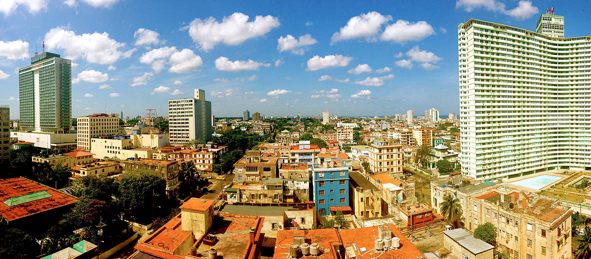 Havana, Cuba, as seen from Chris Allen’s room at the Hotel Capri in April 2014. (Chris Allen via AP)