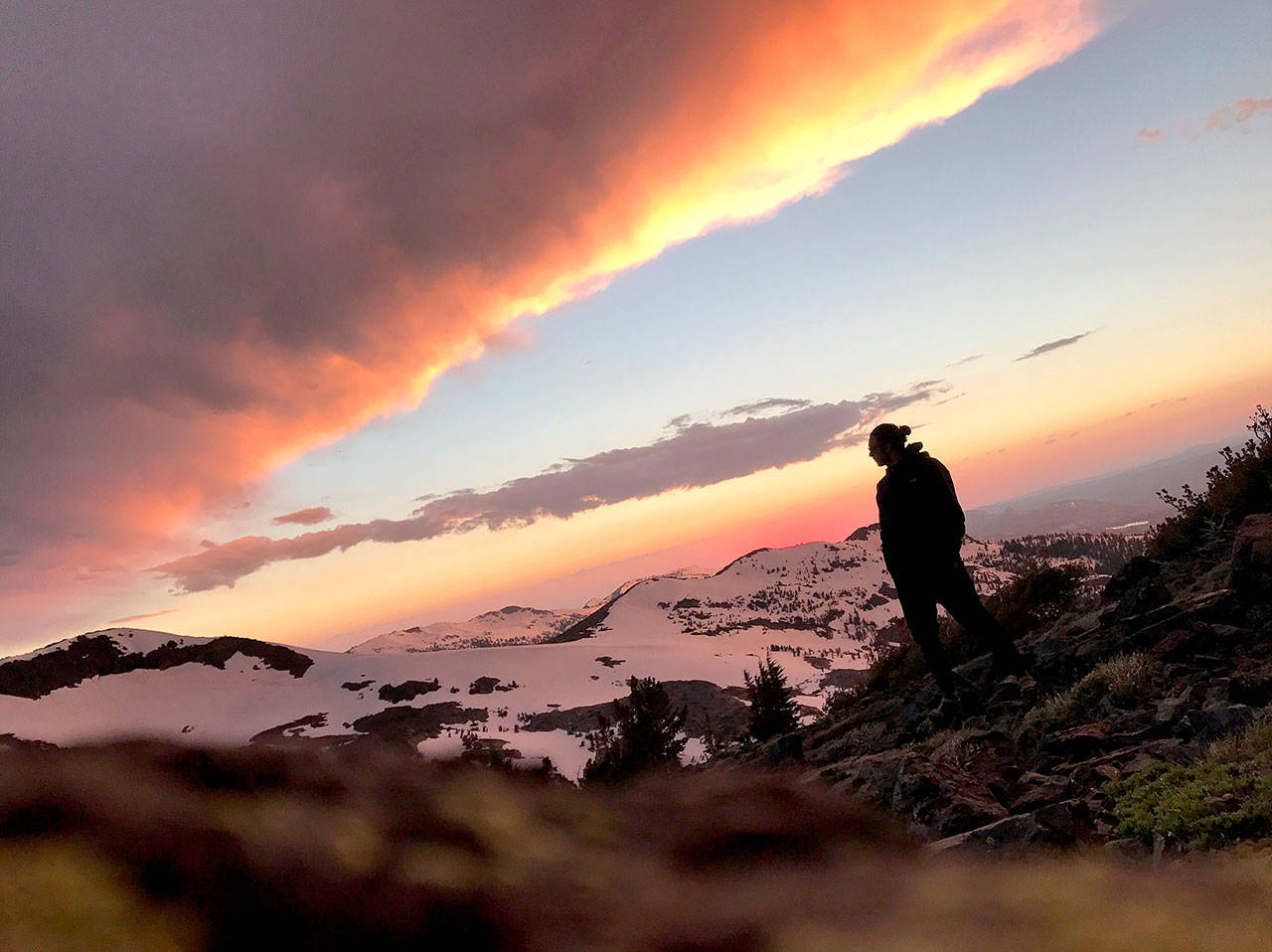 Cameron Hill hiked the length of the Pacific Crest Trail in a 5½-month journey that took him from Mexico to Canada. (Photo courtesy of Cameron Hill)