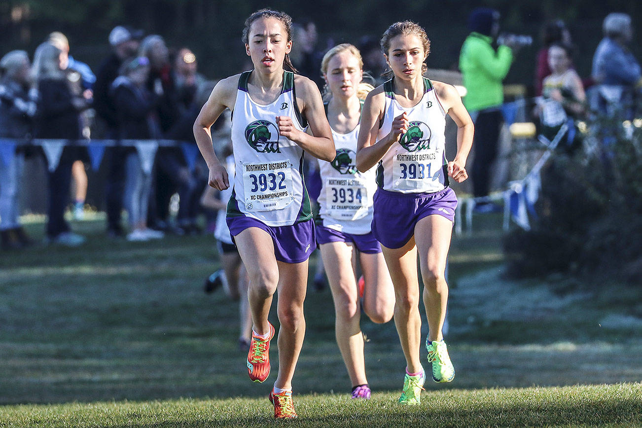 E-W girls take top 3 spots at 3A District 1 cross country meet