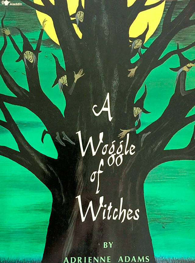 “A Woggle of Witches” by Adrienne Adams is beautiful and strange, and it’s for kids who were obsessed with the creepy and witchy. (Leila Sinclaire/The Washington Post)