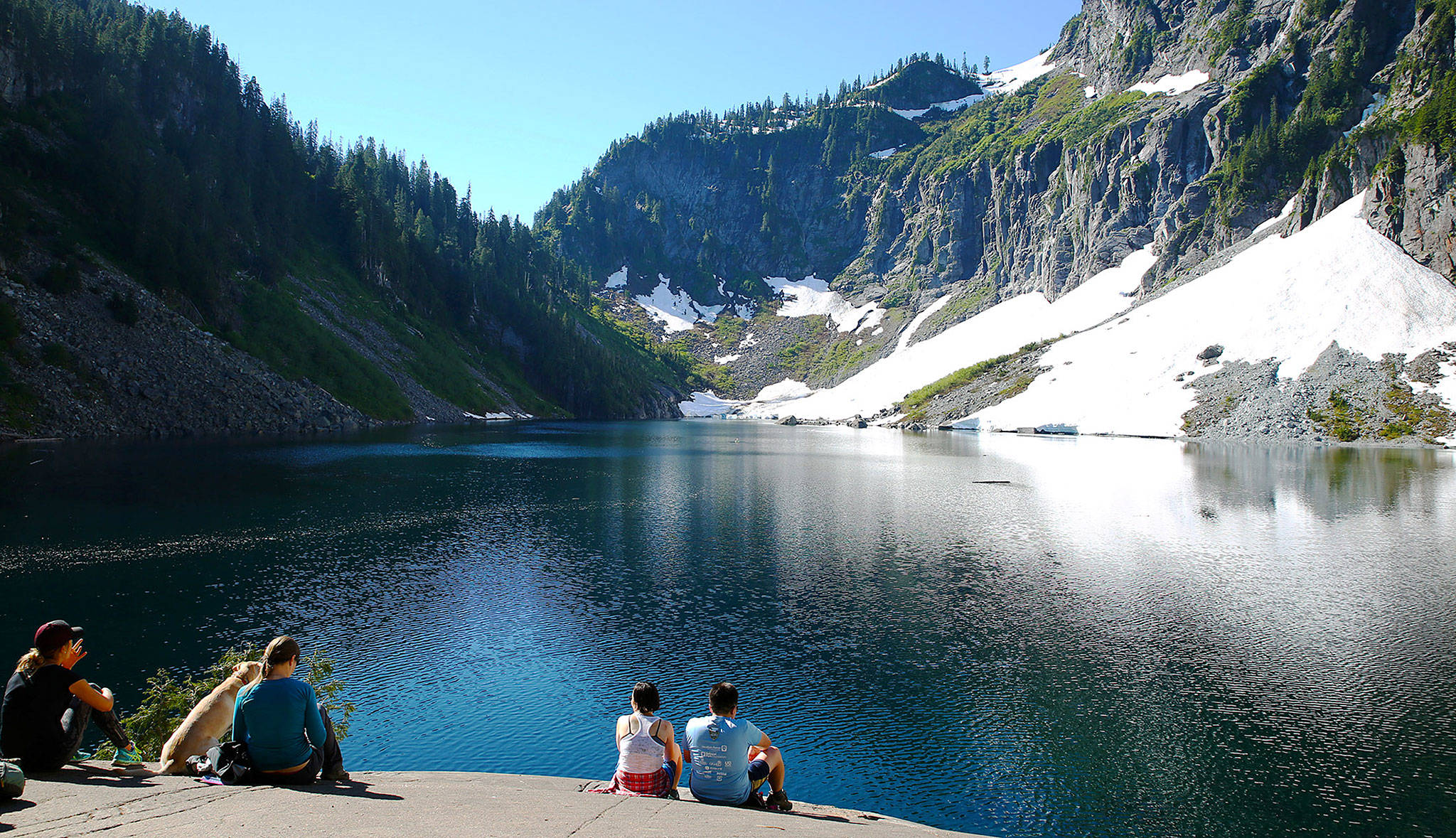 Forterra                                Hikers enjoy the view at Lake Serene. Forterra, a non-profit conservation group, says it has raised enough money to purchase 190 acres in the area from Weyerhaeuser.