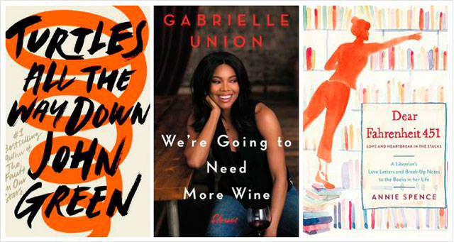 A few of the titles on one Everett Public Library staffer’s to-be-read list. (Everett Public Library image)
