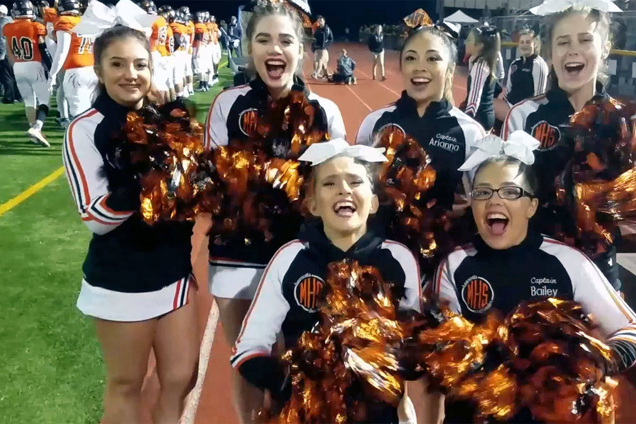 Video: Friday night lights at Monroe High School