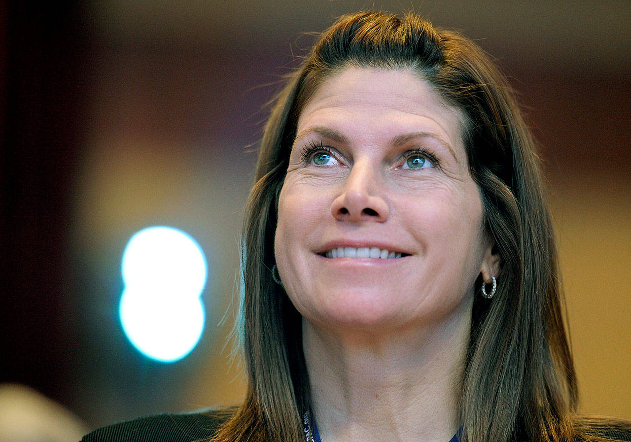Then-Rep. Mary Bono, R-Calif., in 2011. (AP Photo/Cliff Owen, File)